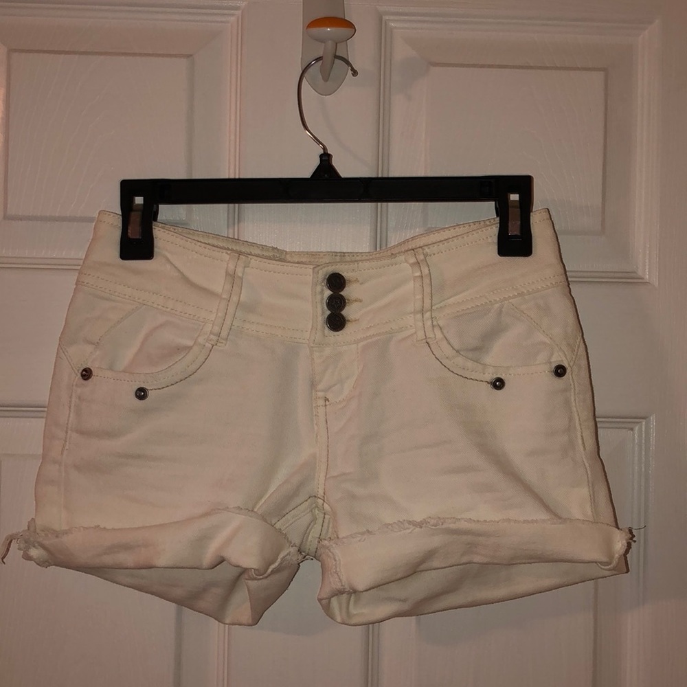 V Star Denim Shorts